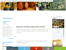 Tablet Screenshot of best-italian-wine.com